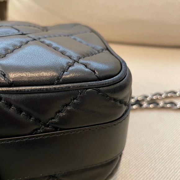 Chanel Easy Carry Flap 2015 Black Lambskin Silver HW almost new condition *Trade - Picture 15 of 17
